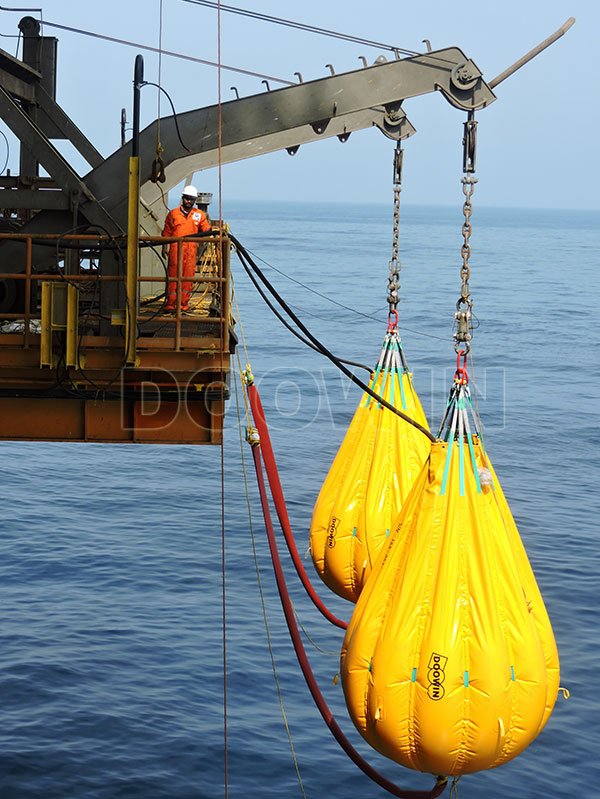 davit-load-testing-water-bags