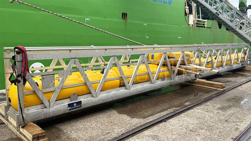 gangway-load-testing-water-weight-bags