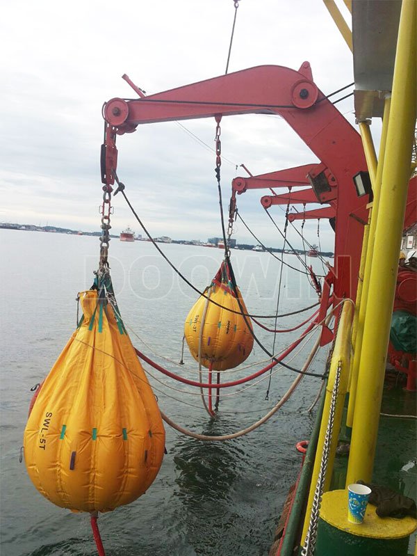 lifeboat-davit-load-test